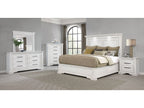 McKinney 4-piece Eastern King Bedroom Set Vintage White
