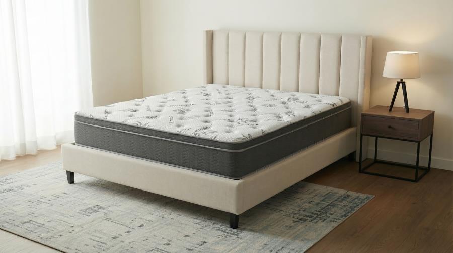 Sommet 13-inch Full Bamboo Euro Top Memory Foam Hybrid Mattress