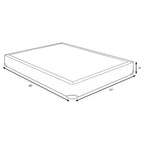 Mercer 9-inch Twin XL Standard Box Spring Foundation