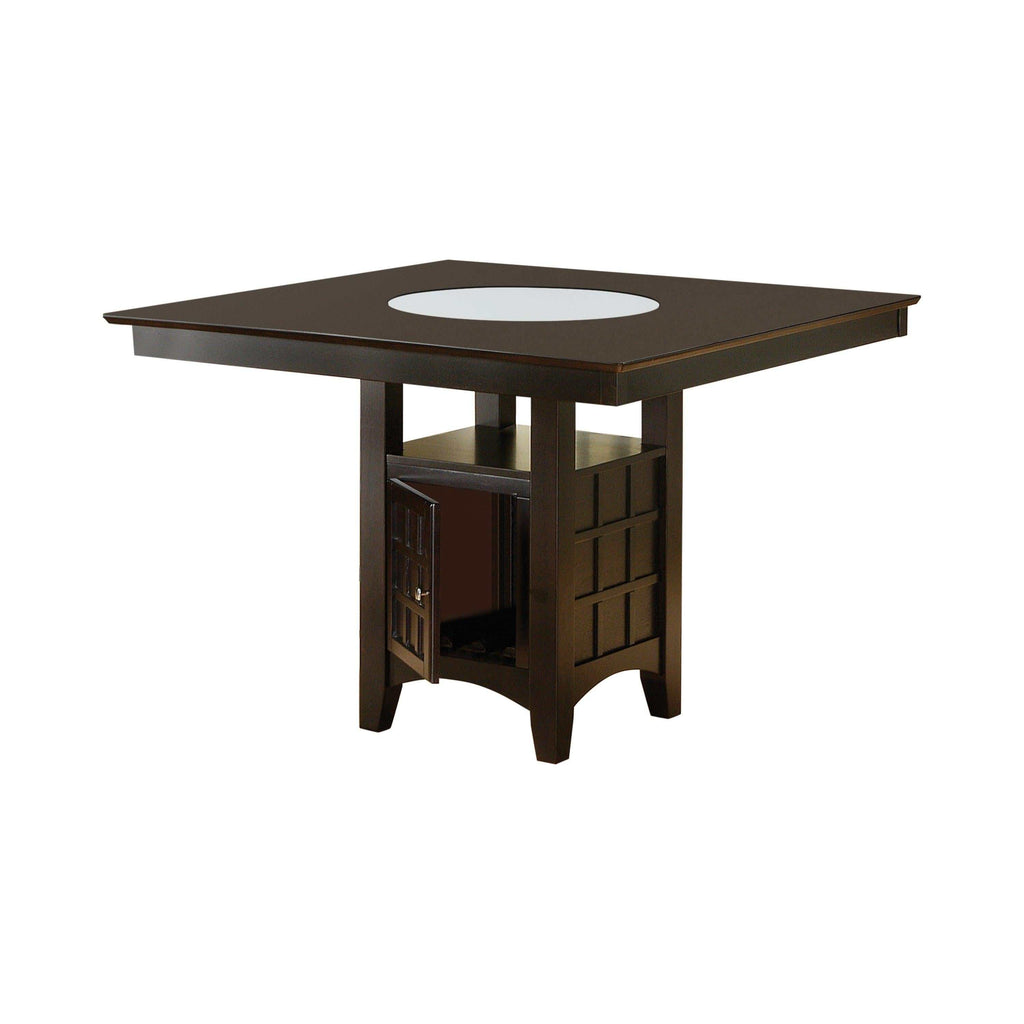Gabriel 7-piece Square Counter Height Dining Set Cappuccino