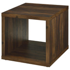 Frisco Square Engineered Wood Coffee Table Dark Pine