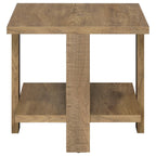 Dawn Square Engineered Wood Coffee Table Mango Brown