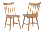 Middleton Solid Wood Dining Side Chair Black (Set of 2)