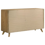 Bennett 4-piece Eastern King Bedroom Set Light Oak