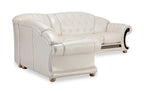 ESF Furniture - Apolo Sectional in Pearl - APOLOSECT-RIGHTPEARL