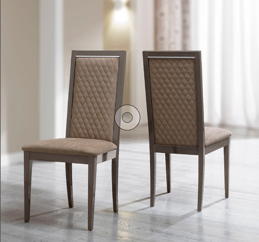 ESF Furniture - Platinum Slim Dining Table 9 Piece Dining Room Set - PLATINUMTABLE-6SET