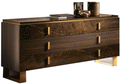ESF Furniture - Essenza Double Dresser in White - ESSENZADD