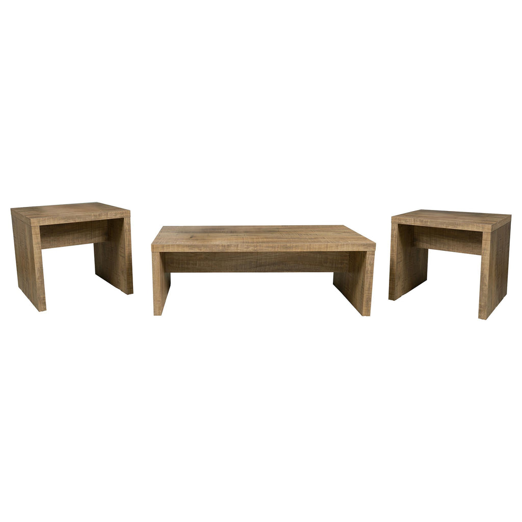 Lynette Rectangular Engineered Wood Coffee Table Mango