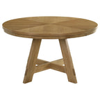 Danvers 5-piece Dining Table Set Brown Oak and Latte