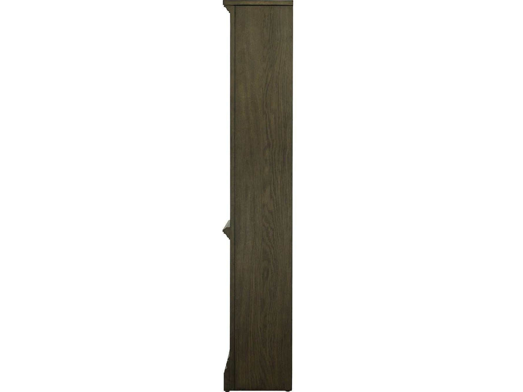 Hartshill 78-inch 5-shelf Bookcase Burnished Oak