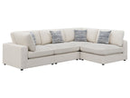 Serene 6-piece Upholstered Modular Sectional Sofa Beige