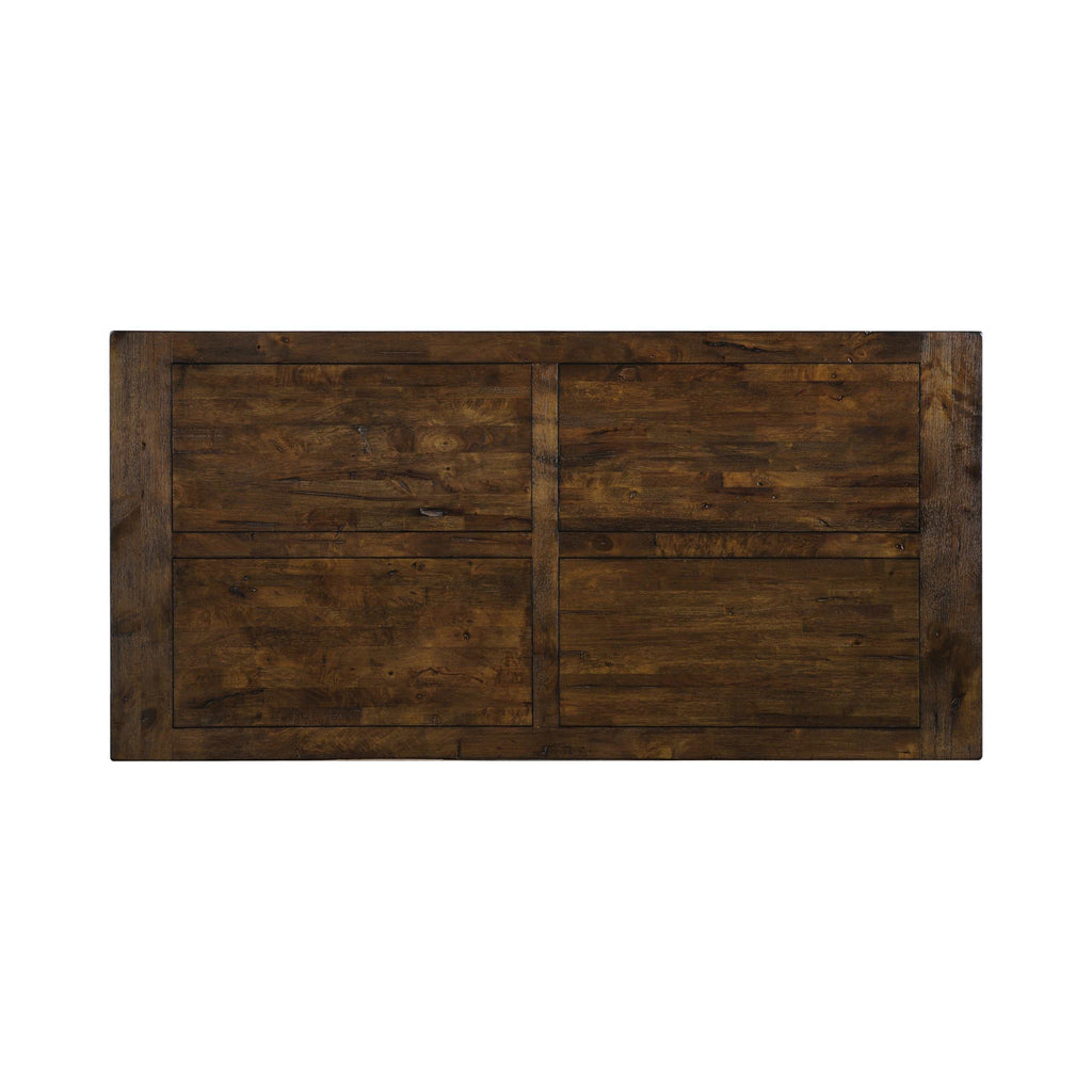 Coleman Rectangular 79-inch Dining Table Rustic Golden Brown