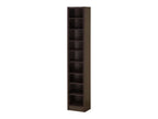 Eliam 71-inch 8-shelf Bookcase Cappuccino