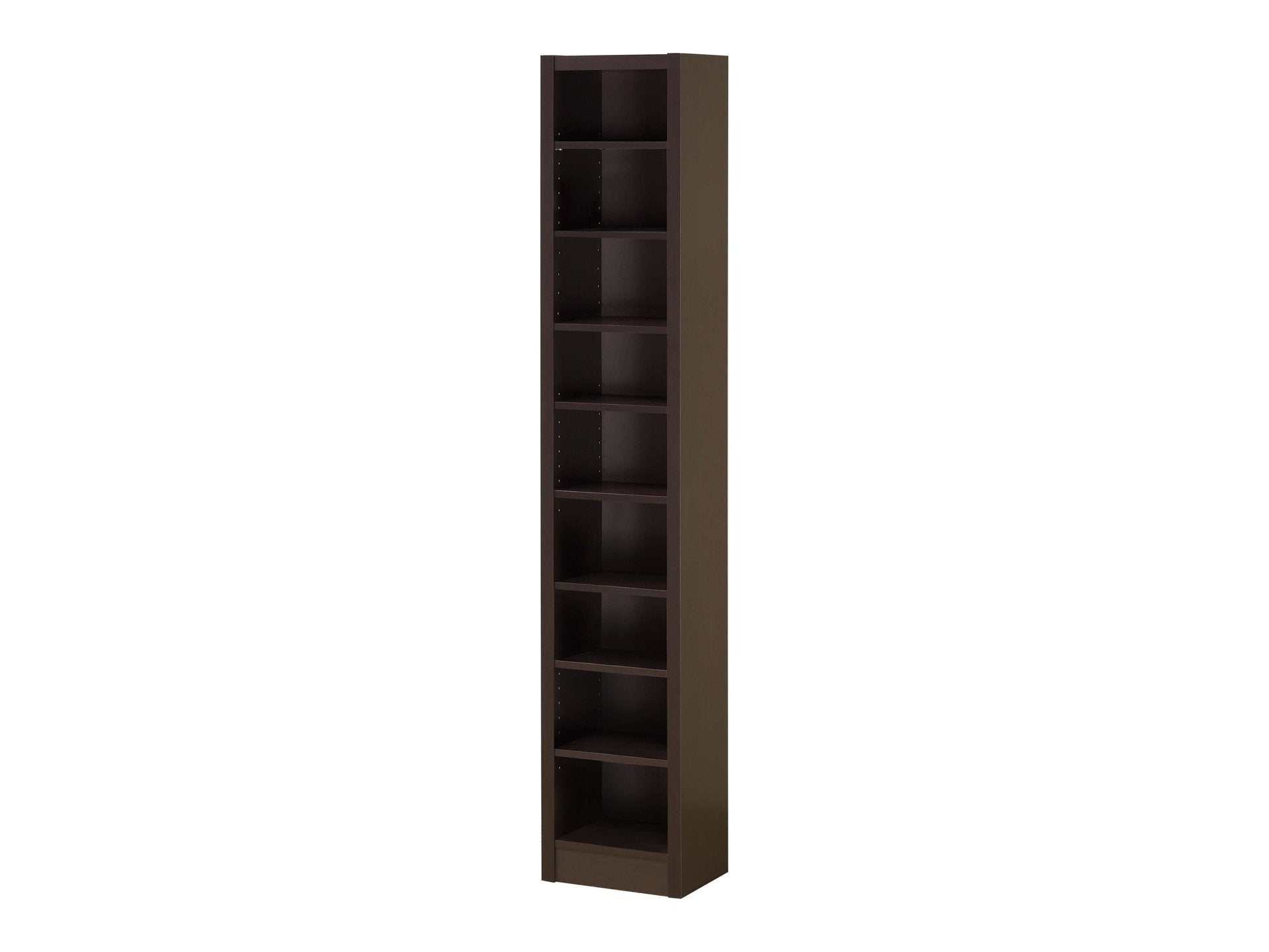 Eliam 71-inch 8-shelf Bookcase Cappuccino