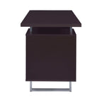 Lawtey 60-inch 2-drawer Office Computer Desk Cappuccino