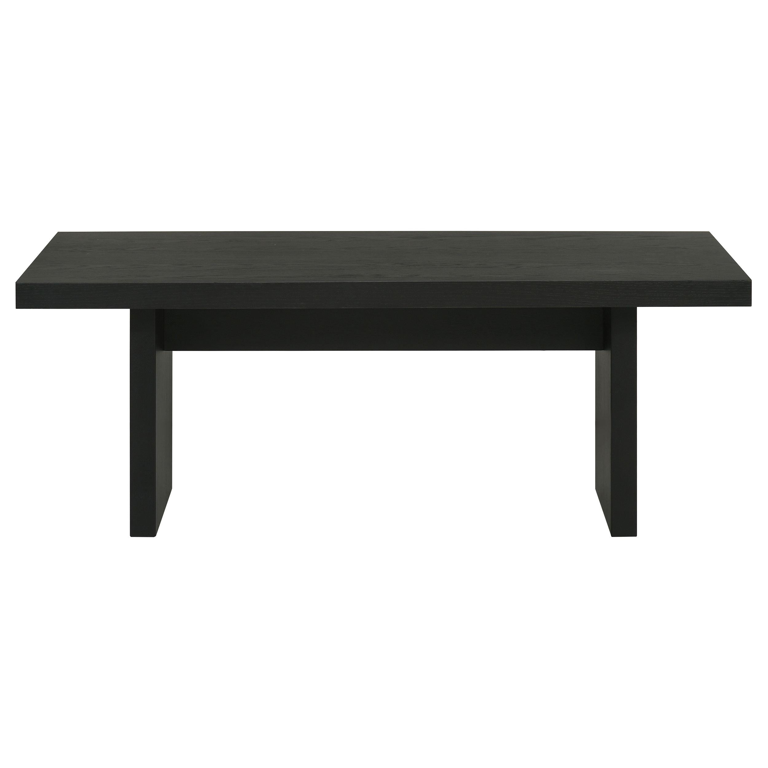 Decker 47-Inch Rectangular Cocktail Coffee Table Natural Oak