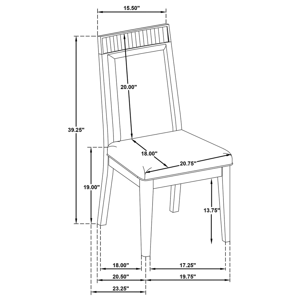 Halden Rowan Dining Chair Set of 2