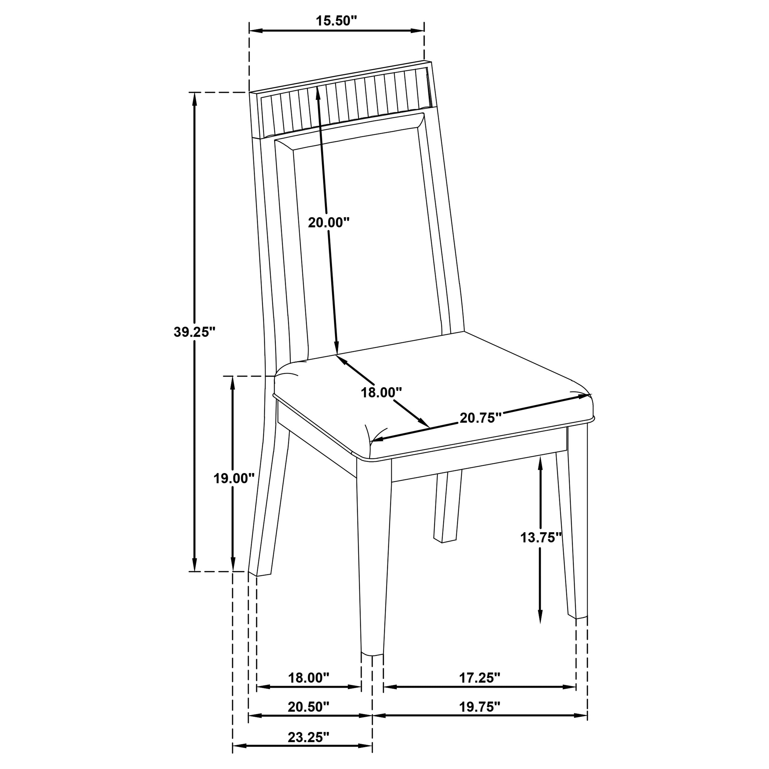 Halden Rowan Dining Chair Set of 2