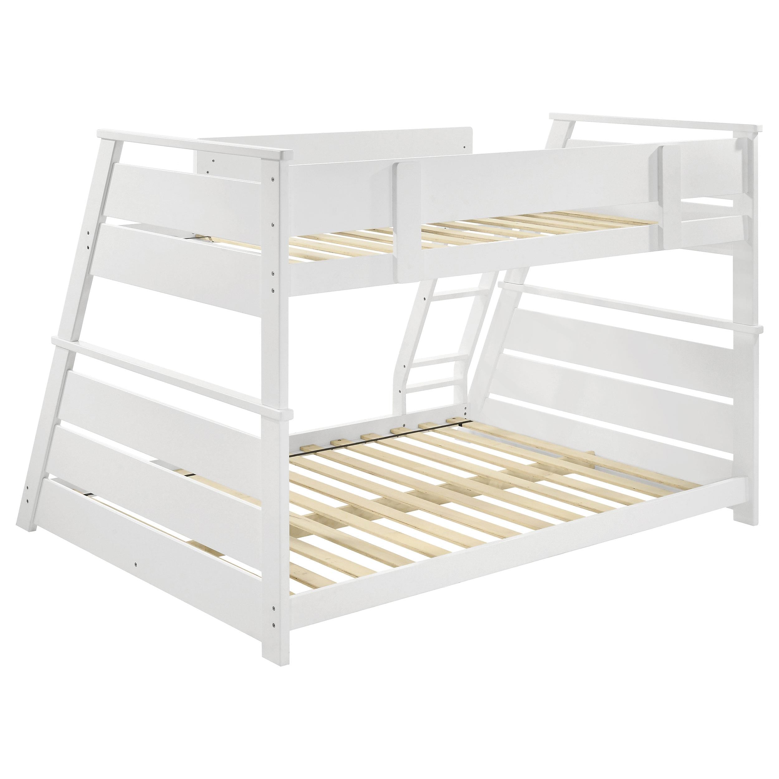 Holden Wood Veneer Twin Over Full Bunk Bed Walnut