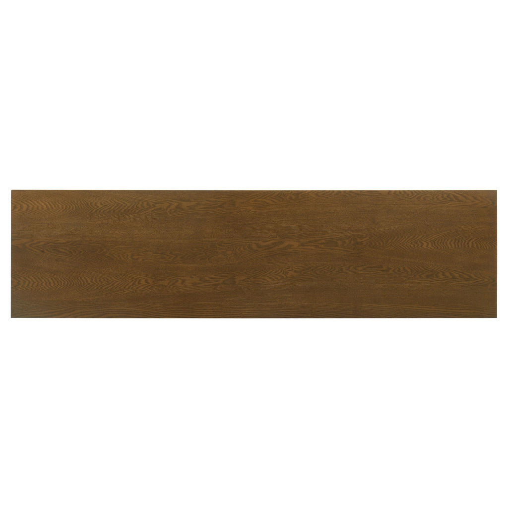 Thori 63-inch 2-door TV Stand Media Console Dark Brown