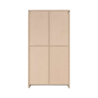 Alejo 2-door Engineered Wood Tall Cabinet Grey Driftwood