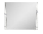 ESF Furniture - Anna Dresser with Mirror in White-Grey - ANNASTATUSDRESSER-MIRROR