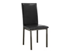 Garza Upholstered Dining Side Chair Black (Set of 4)
