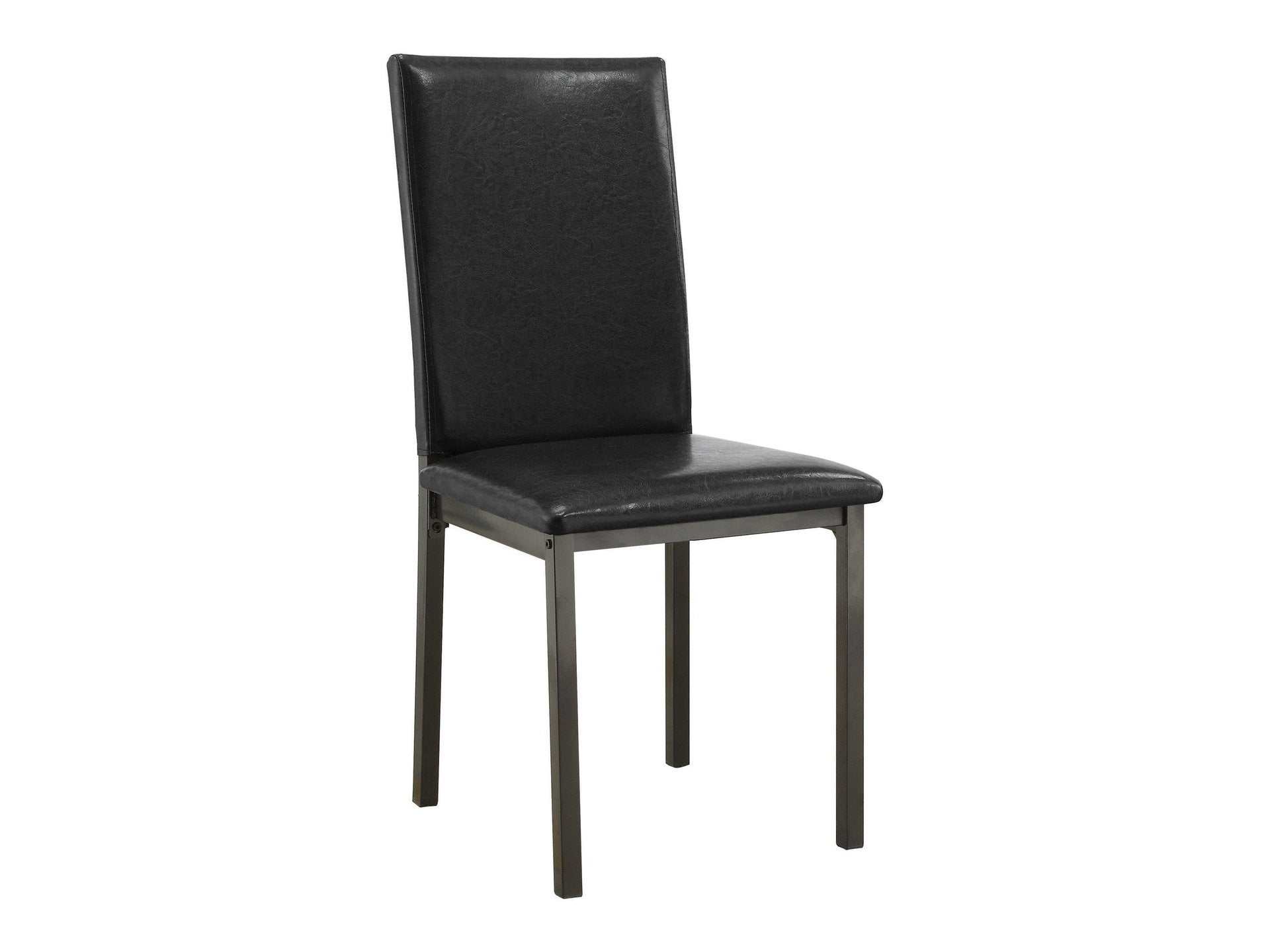 Garza Upholstered Dining Side Chair Black (Set of 4)