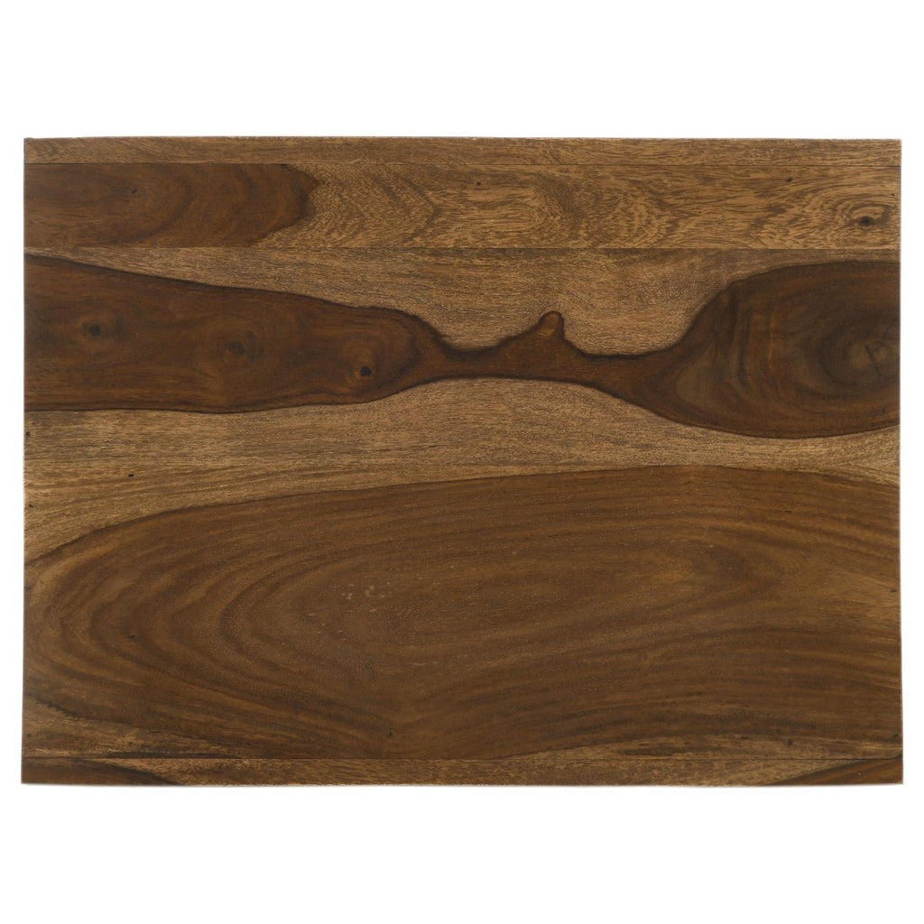 Odilia Square Solid Wood Coffee Table Auburn
