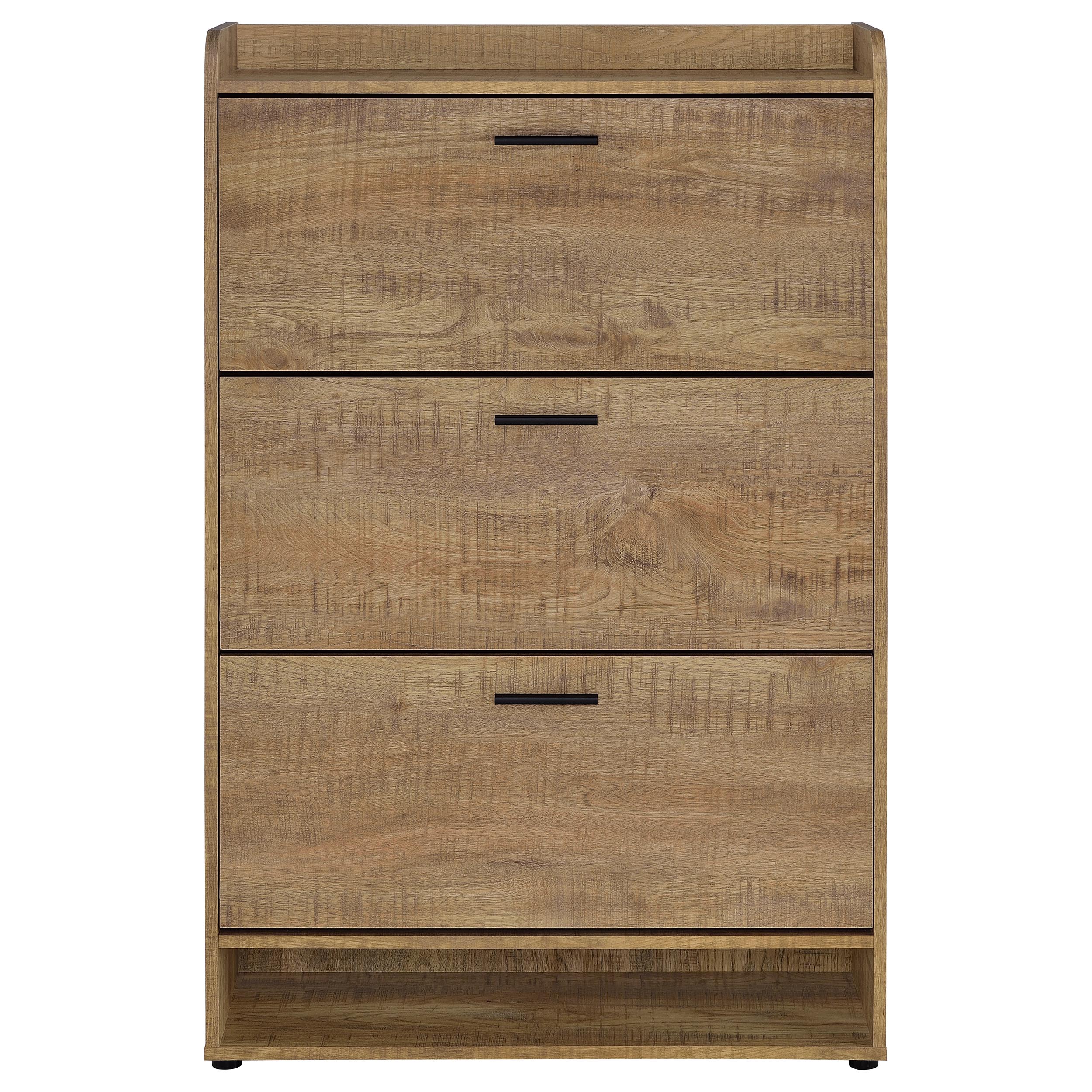Denia 3-tier Engineered Wood Shoe Cabinet Mango