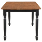 Hollyoak Rectangular 63-inch Wood Dining Table Walnut