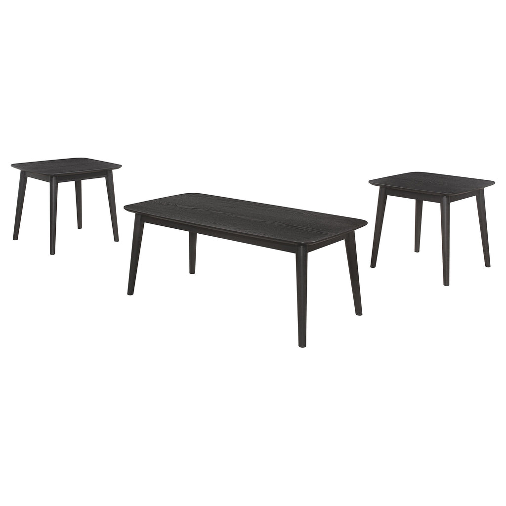 Andando Rectangular Solid Wood Coffee Table Mango Brown