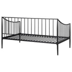 Newbury Metal Twin Daybed Bed Frame Matte Black