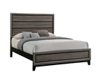 Watson Five-piece Queen Bedroom Set Grey Oak
