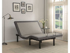 Negan Full Adjustable Bed Base Grey and Black