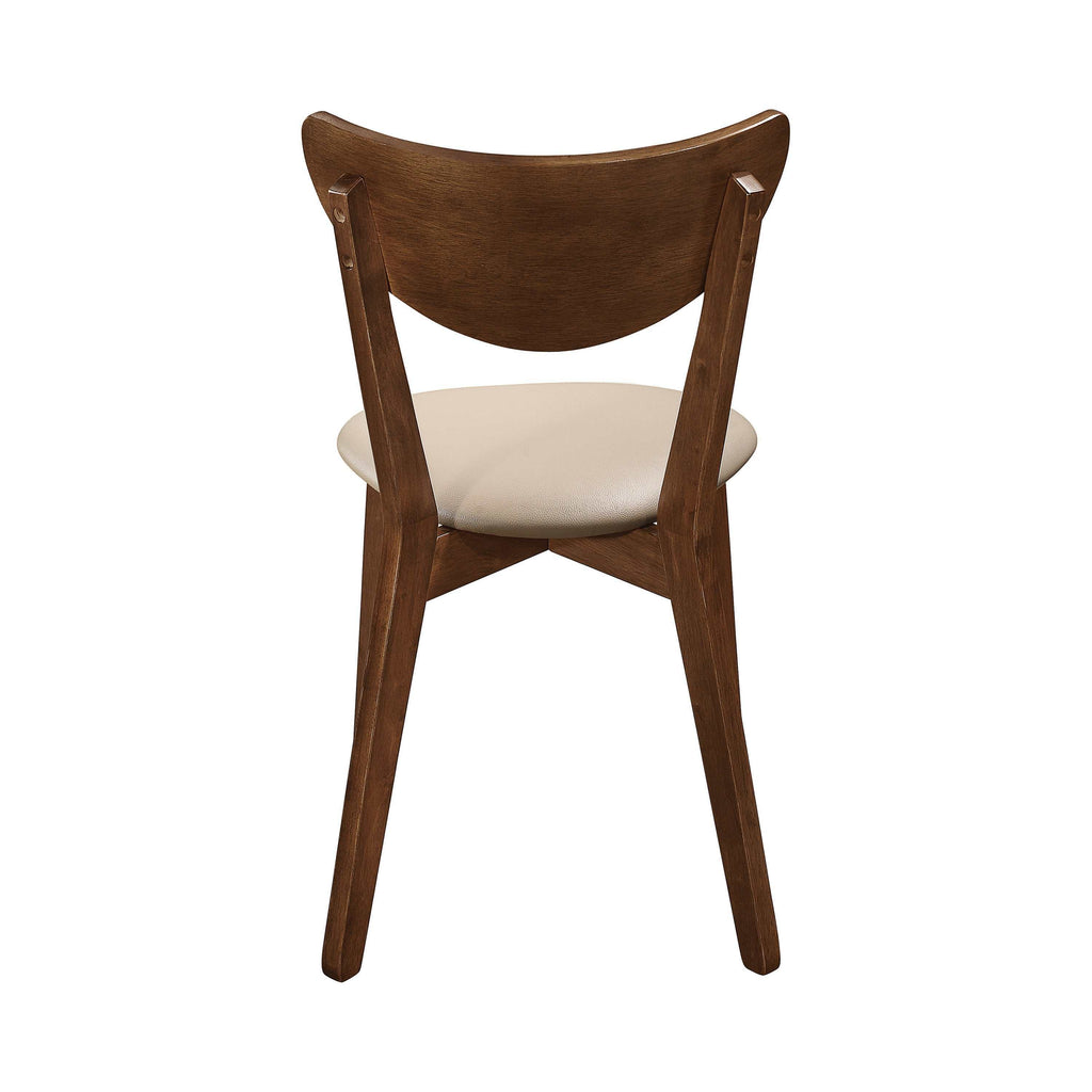 Kersey Wood Dining Side Chair Chestnut (Set of 2)