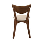 Kersey Wood Dining Side Chair Chestnut (Set of 2)