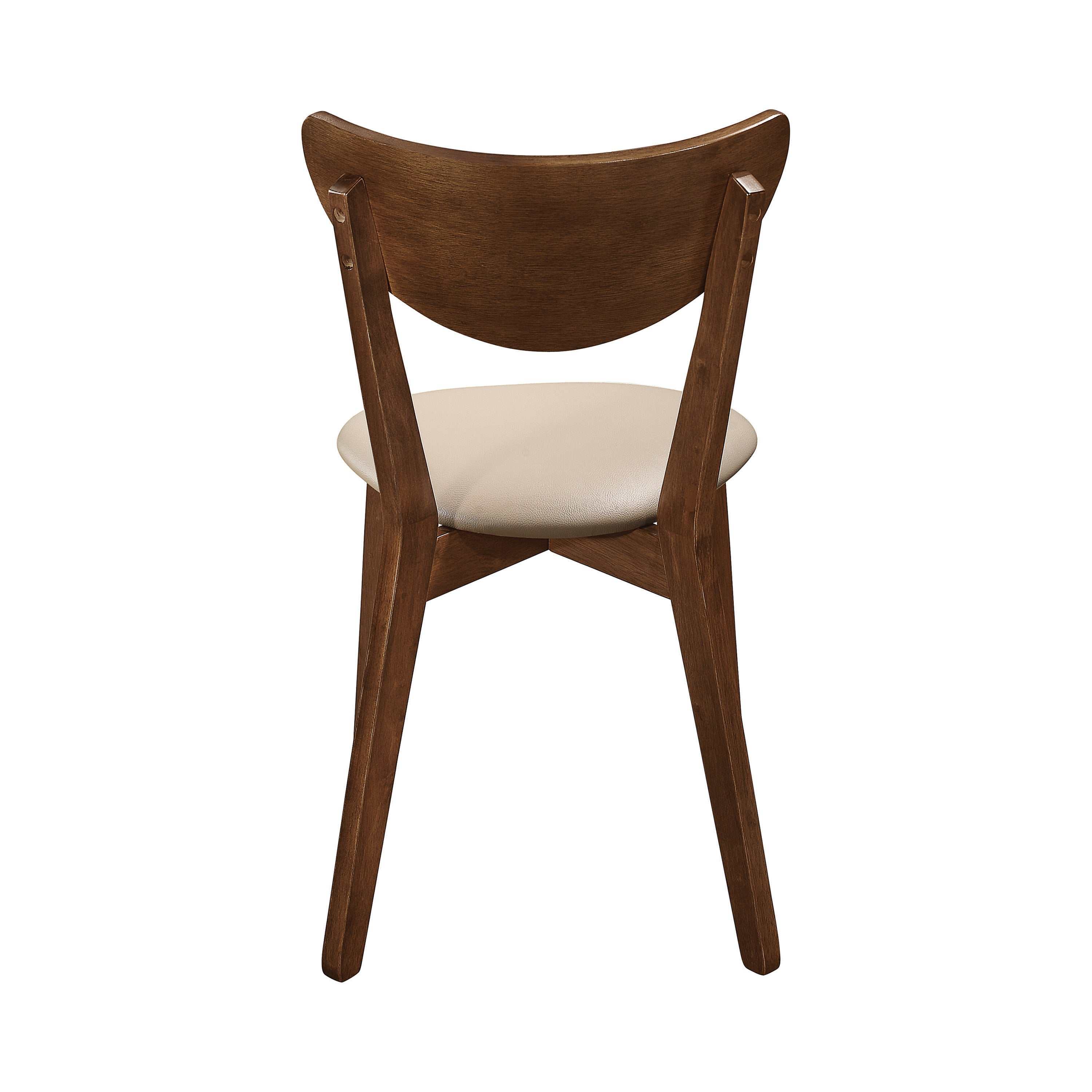 Kersey Wood Dining Side Chair Chestnut (Set of 2)