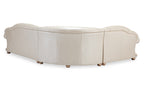 ESF Furniture - Apolo Sectional in Pearl- APOLOSECTLEFTPEARL