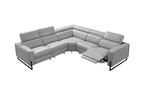 ESF Furniture - 2787 Sectional w/ recliners in Light Grey - 2787SECTIONAL