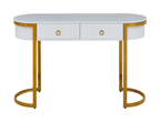 ESF Furniture - 131 Silver Marble 10 Piece Dining Room Set w-1ext in Silver - 131DININGTABLESS-10SET