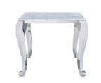 ESF Furniture - 110 Marble Dining Table 9 Piece Dining Room Set - 110DININGTABLE-9SET