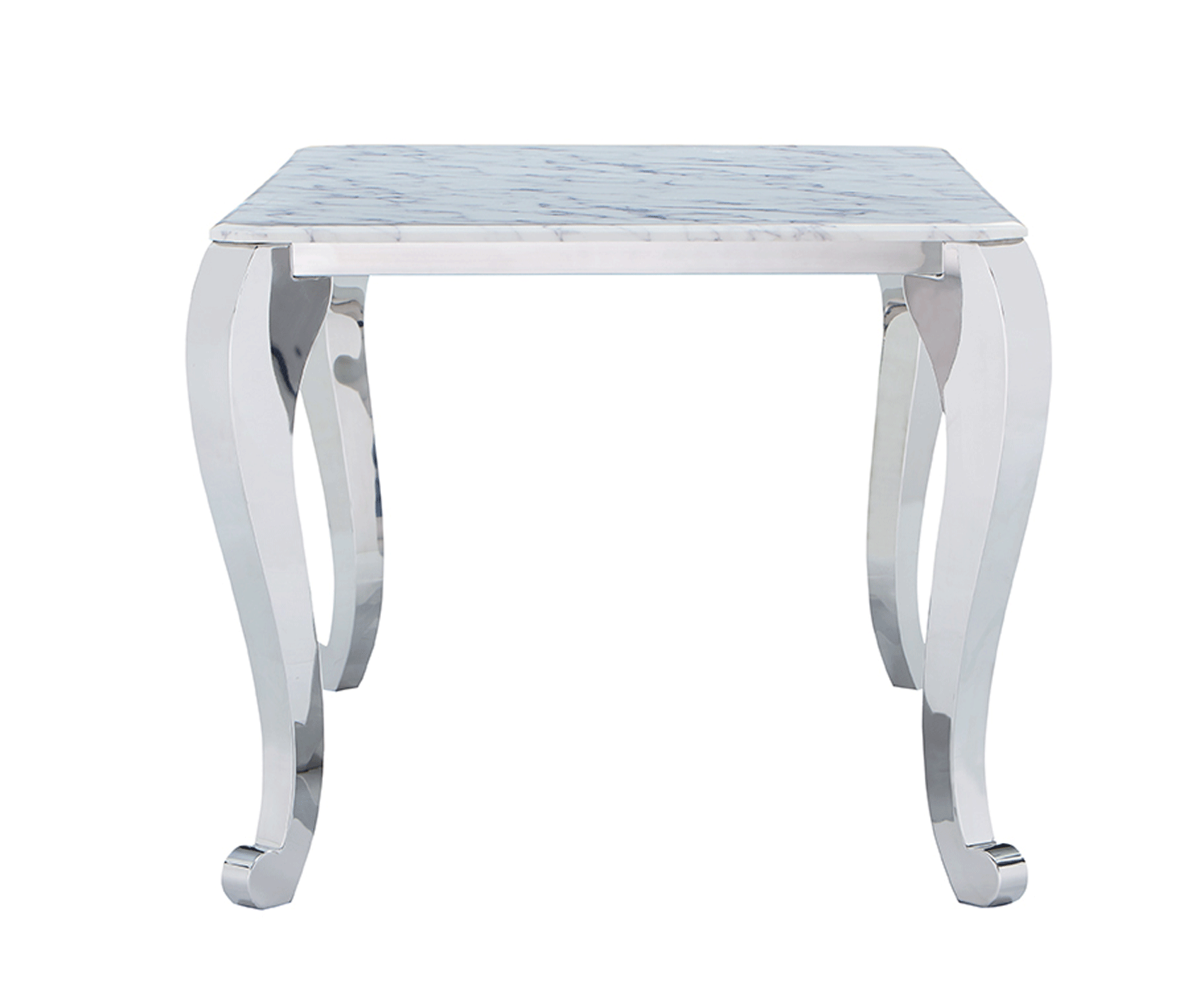 ESF Furniture - 110 Marble Dining Table 9 Piece Dining Room Set - 110DININGTABLE-9SET