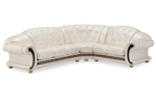 ESF Furniture - Apolo Sectional in Pearl- APOLOSECTLEFTPEARL