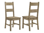 Cardova Solid Wood Dining Side Chair Vineyard Oak (Set of 2)