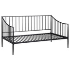 Newbury Metal Twin Daybed Bed Frame Matte Black