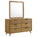 Bennett 4-piece Eastern King Bedroom Set Light Oak