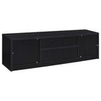 Winfield 60-inch 2-door TV Stand Media Console Black