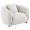 Aleisha Fabric Upholstered Accent Chair Sand - 503066