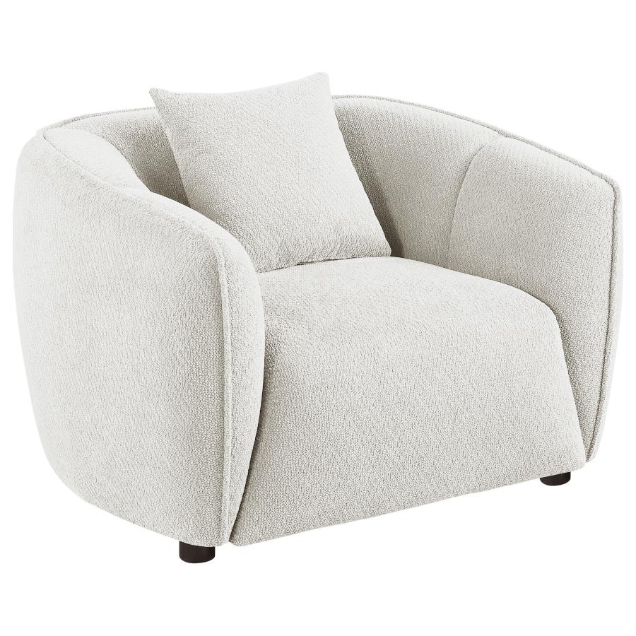 Aleisha Fabric Upholstered Accent Chair Sand - 503066